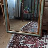 Decorative antique mirror marble effect 52x70cm