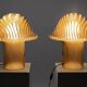 Pair of Zebra lamps by Peill and Putzler, Germany 1970s