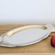 Vintage WMF Cromargan fish serving platter, stainless steel