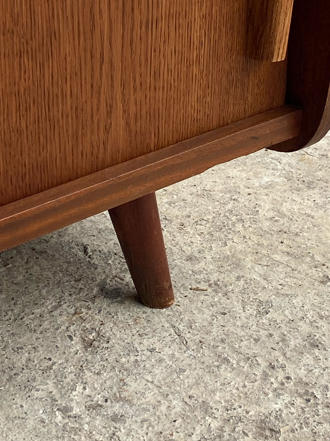 Bahut portes coulissantes années 50