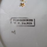6 mismatched plates