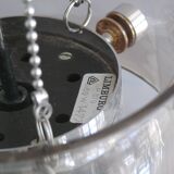 Four-light glass pendant lamp, Glashütte, Limburg, 1970s, pendant, ceiling light