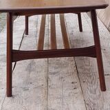 Teak coffee table by Louis van Teeffelen for WéBé, 1950s