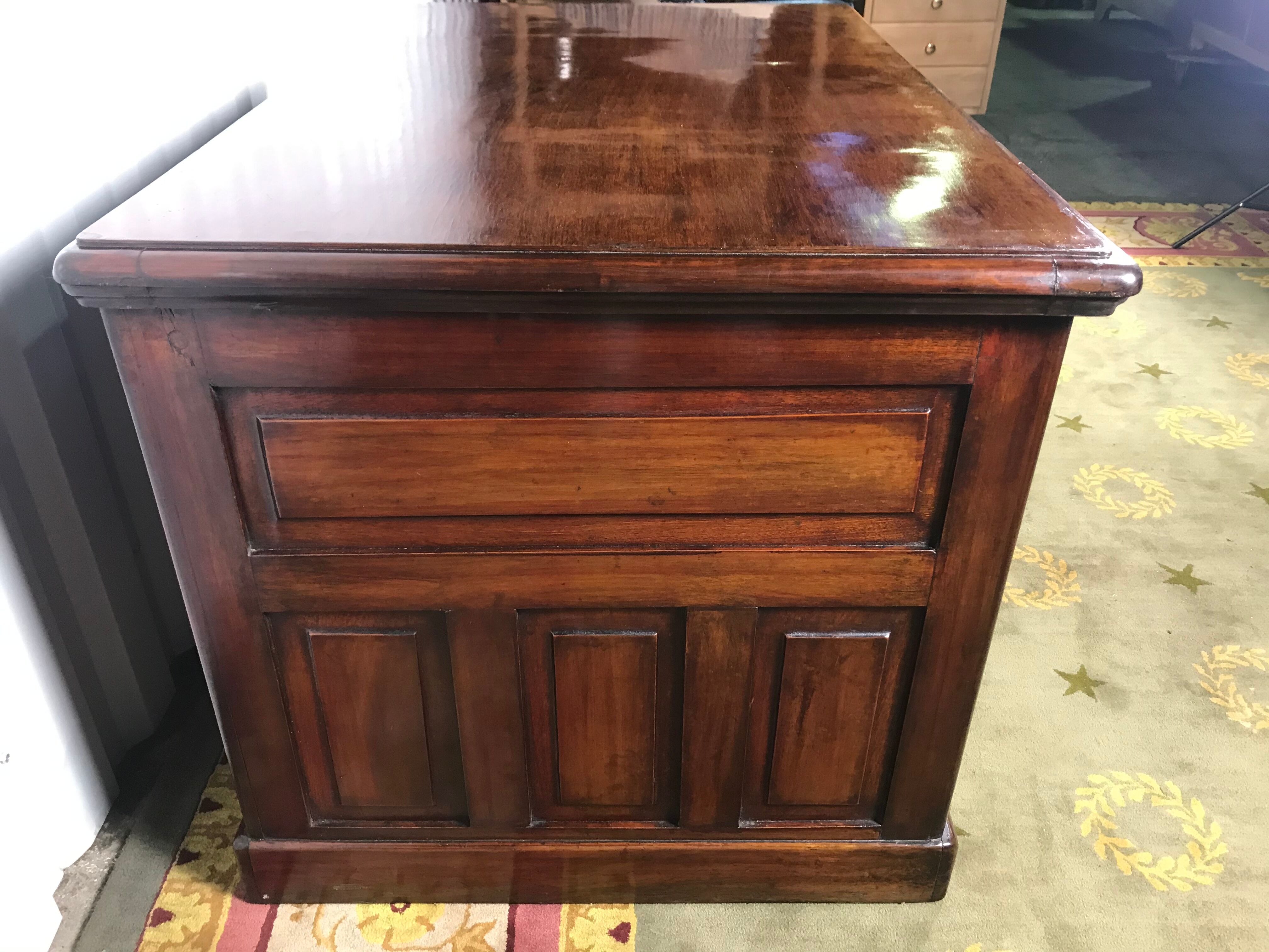 Restored U.S. Mahogany Caissons Administrative Office