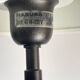 Lampe acier et tissu par madura