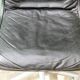 Wilkhahn swivel office chair, 1970s, chrome metal and leather