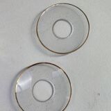 Bougeoirs en métal argenté