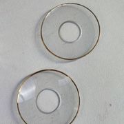 Bougeoirs en métal argenté