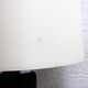 Black glass lamp base 1970
