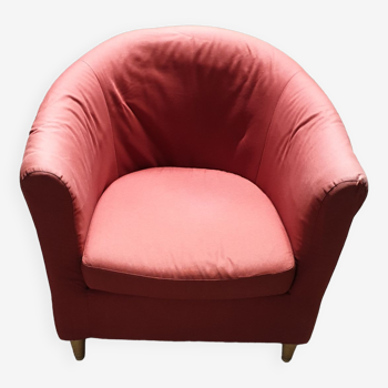 Fabric club chair
