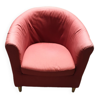 Fabric club chair