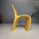 Sculptural Molded Fiberglass Chair, Europe, 1970s