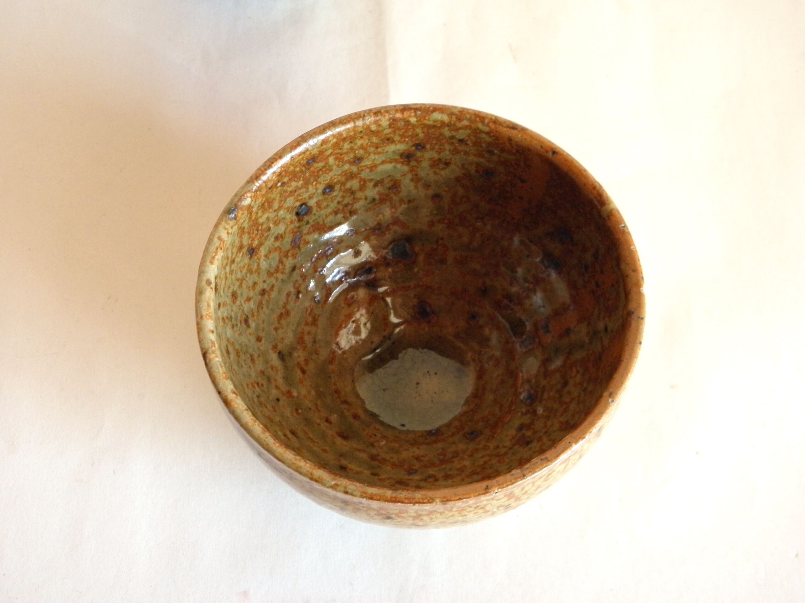 Two 1970 sandstone bowls
