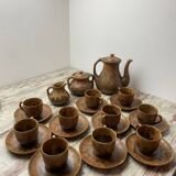 Service à café en grès Denbac