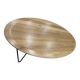 “ORB” Ethnicraft solid oak and steel