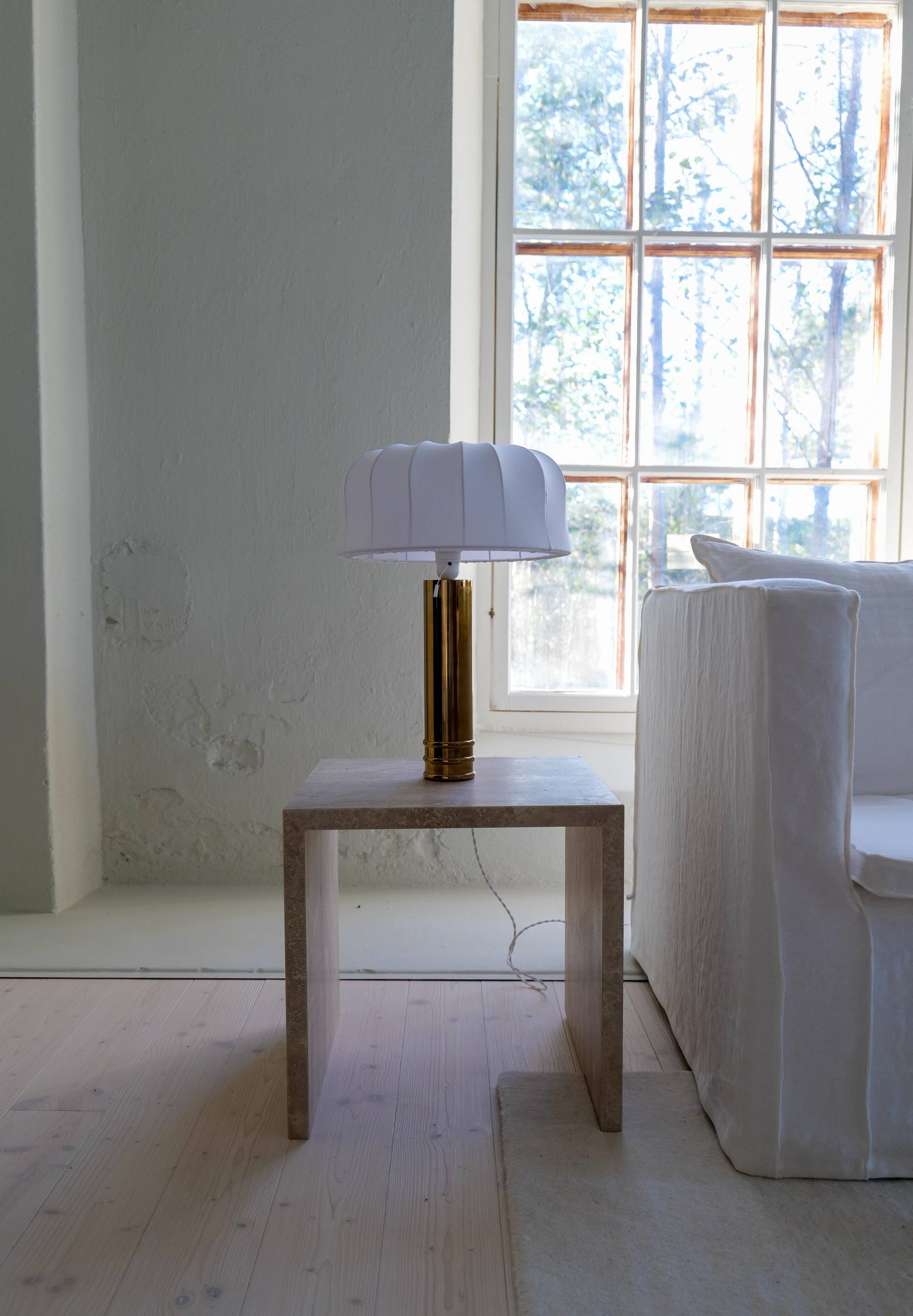 Midcentury Brass Table Lamp Bergboms B-09, 1960s, Sweden