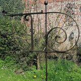 Wrought iron lamp