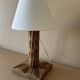 Vintage wooden table lamp