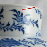 Ancient Chinese white blue potiche