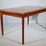 Teak Dining Table by Henning Kjaernulf for Vejle Mobelfabrik, 1960s