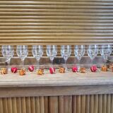 10 wine glasses Luminarc model "sheaf epi de blè"