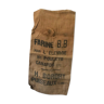 Authentic and old burlap bag 4 FARINE B.B