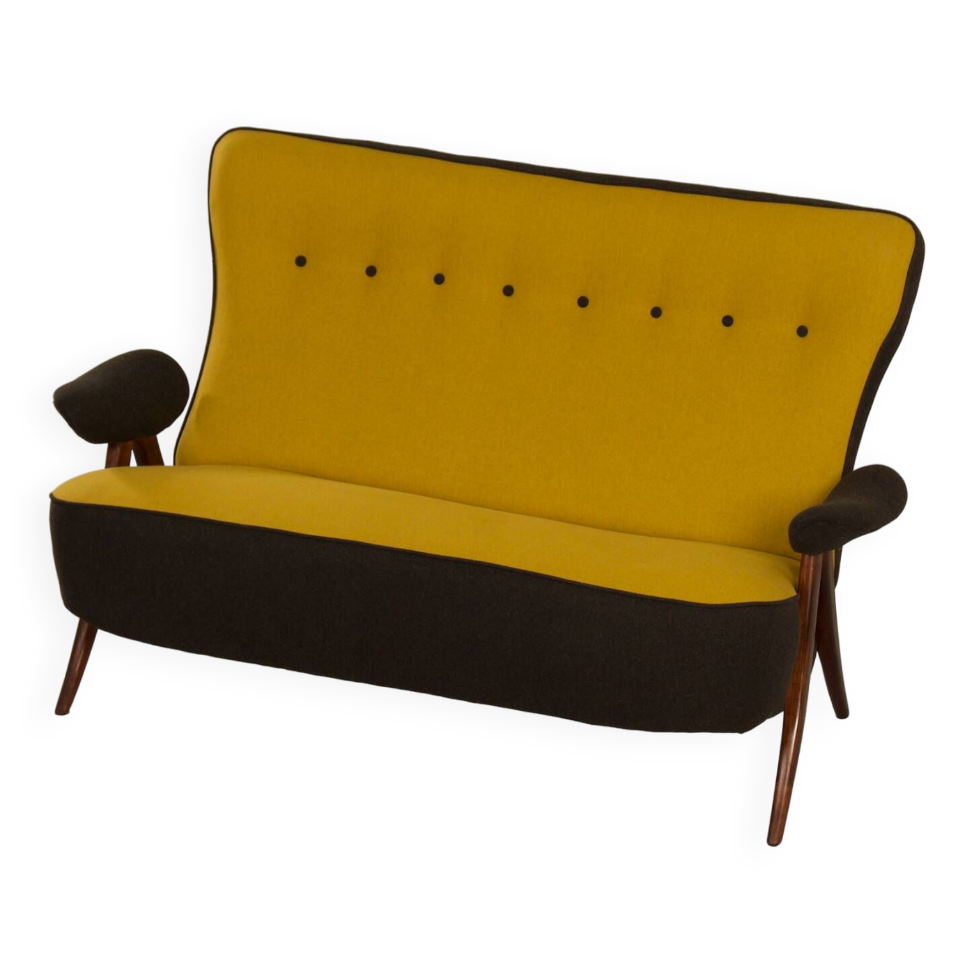 Canapé Modèle 105 Hairpin par Theo Ruth pour Artifort, 1950s