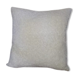 Off-white buckle cushion