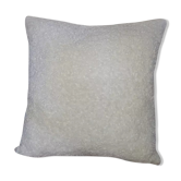 Off-white buckle cushion