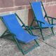 Paire de chaise longue