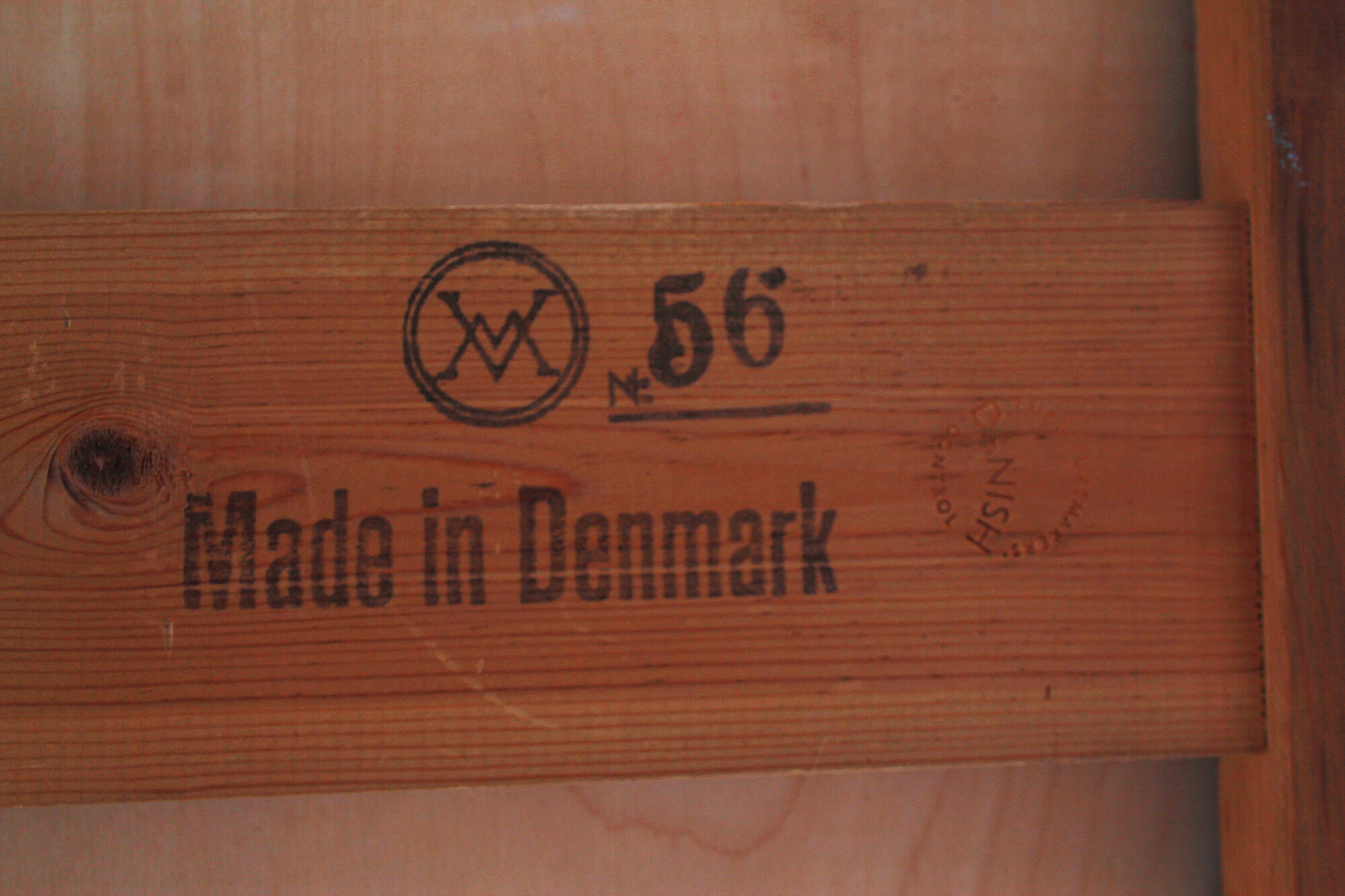 Bureau des années 1960 Modell 56, Arne Wahl Iversen pour Vende Möbelfabrik