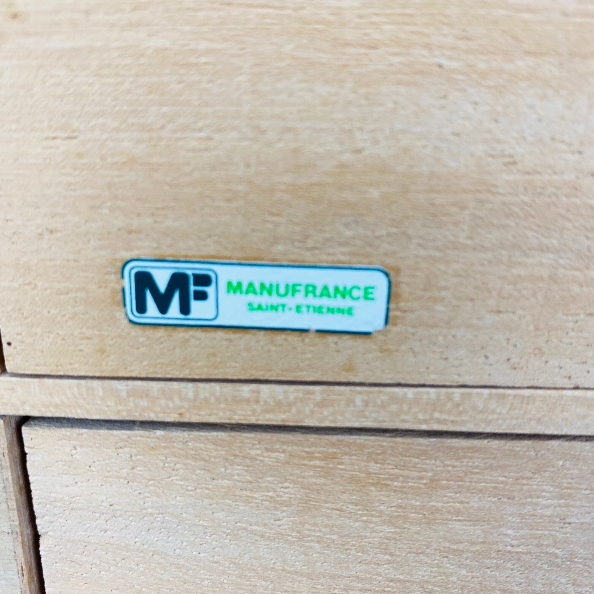 Watchmaker's furniture layette Manu France drawers