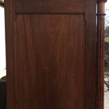 Louis XVI two-door walnut wardrobe