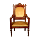 19th mahogany office chair