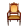 19th mahogany office chair