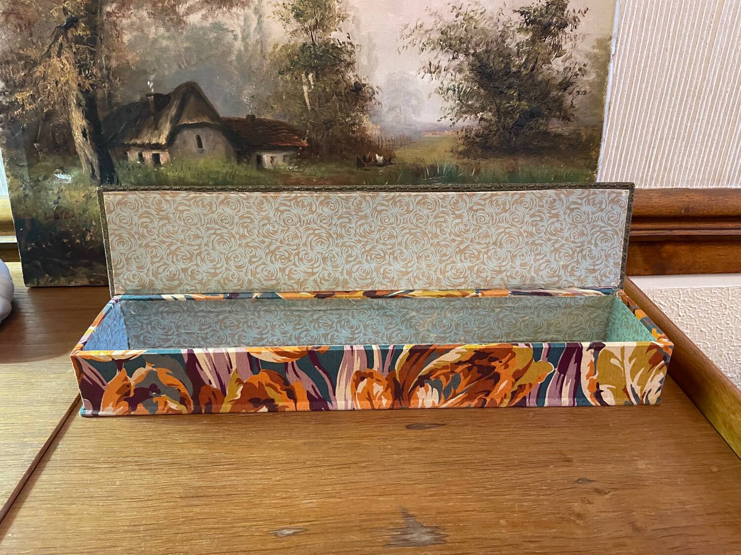 Old tissue box
