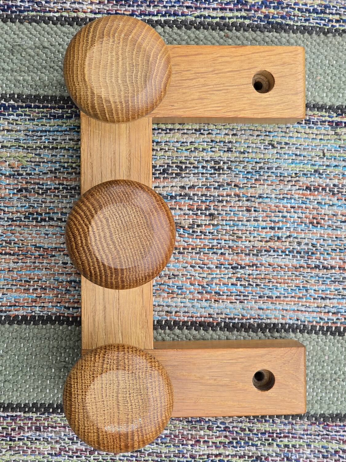 Coat rack with 3 hooks by Guillerme and Chambron