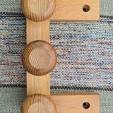 Coat rack with 3 hooks by Guillerme and Chambron