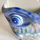 Vintage Chinese Porcelain Owl Planter