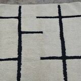 Berber rug in natural wool 250cmx100cm