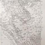 Carte de l'Europe Afrique et Asie 1939