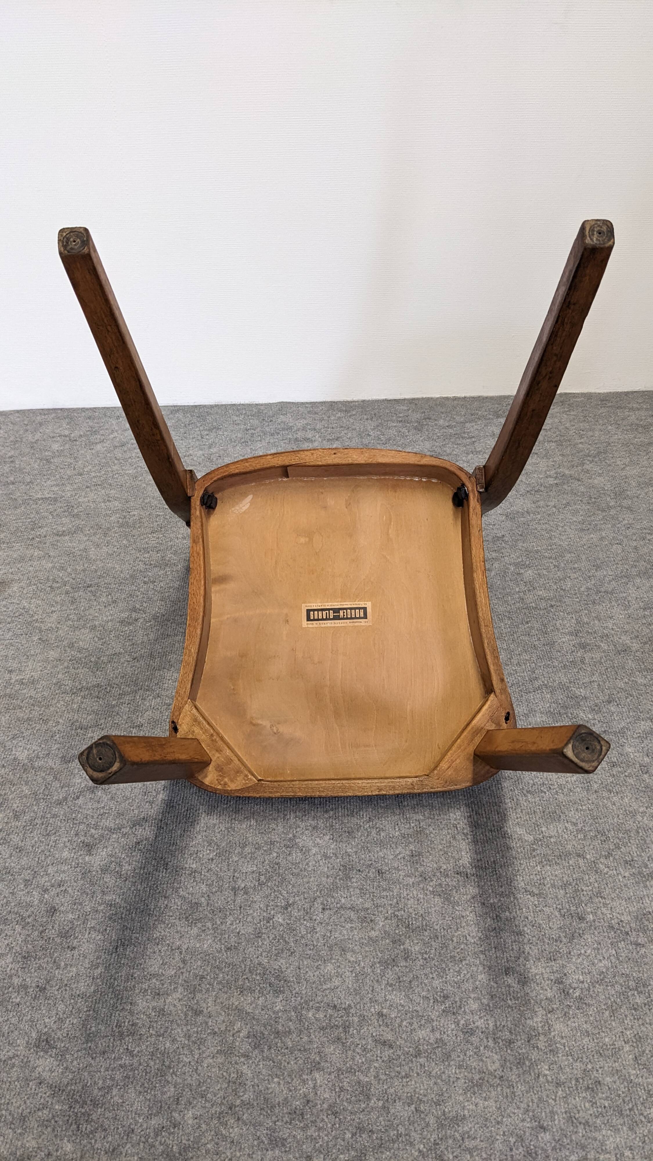 Pair of Bauhaus chairs by Ernst Haefeli for Horgen Glarus, Switzerland 1926
