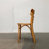 Mid-century German bentwood chairs by ZPM Radomsko for Mobilair, 1950s, set of 3.