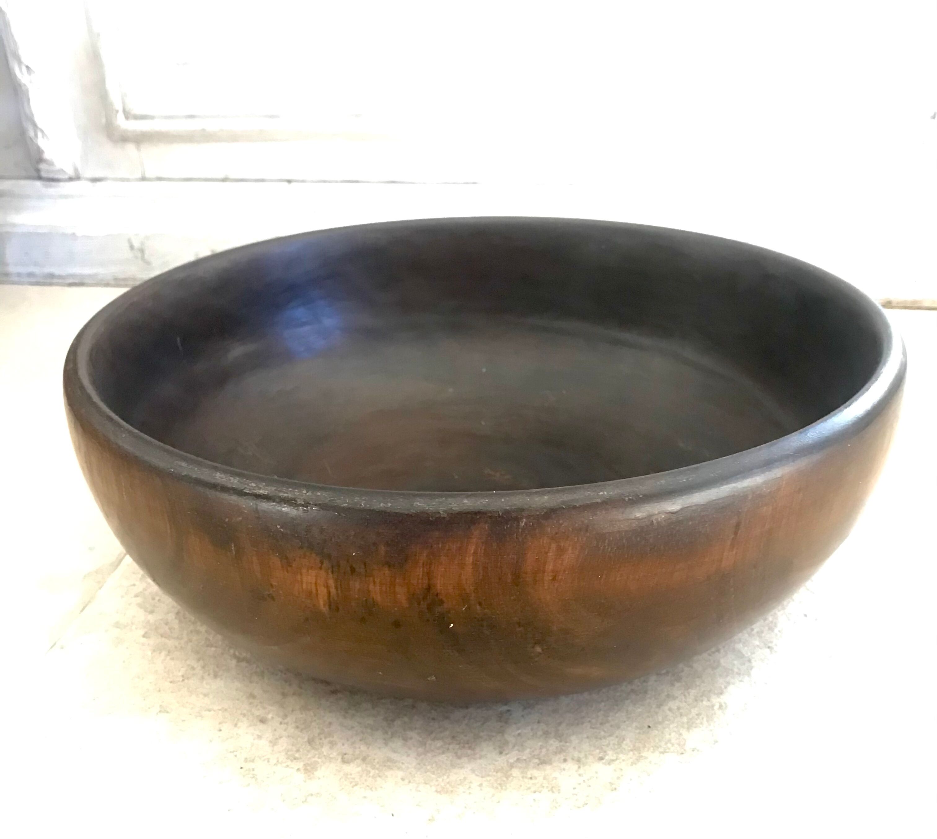 Vintage wooden dish