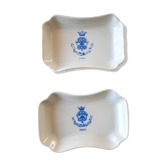 Lot of 2 ashtrays Hotel Ritz Vintage