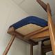 Guillerme chambron tripod chair 1950's, set of 8