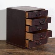 Antique Japanese lacquered kodansu with five drawers – Japan, circa 1900