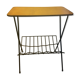 Small table range magazine or vinyl