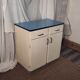 Mado furniture in blue formica two doors