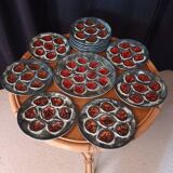 Vintage oyster service
